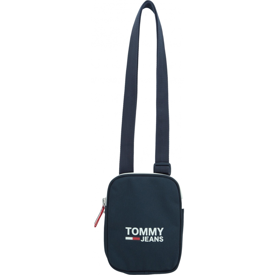 Granatowa Saszetka TOMMY HILFIGER TJM COOL CITY COMPACT BLACK AM0AM05106
