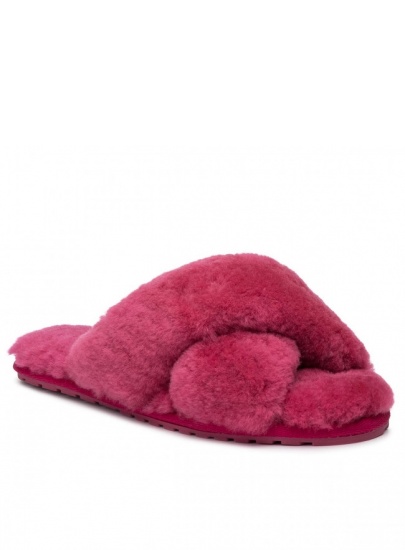 Różowe Kapcie EMU AUSTRALIA Mayberry W11573 Berry