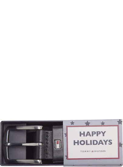 Pasek Męski TOMMY HILFIGER New Denton Giftbox 3.5 AM0AM05507 BDS