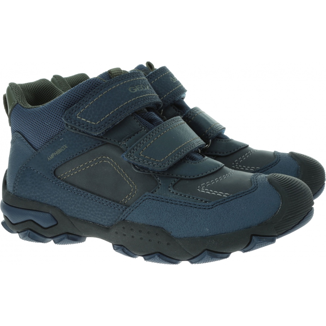 Trzewiki GEOX J Buller Abx J949WE 0MEFU CF4A3 S Navy/Military