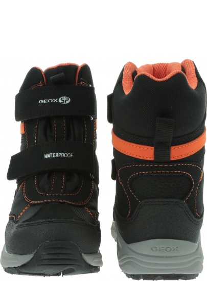 Śniegowce GEOX Alaska Wpf J847PE 004FU C0038 D Black/Orange