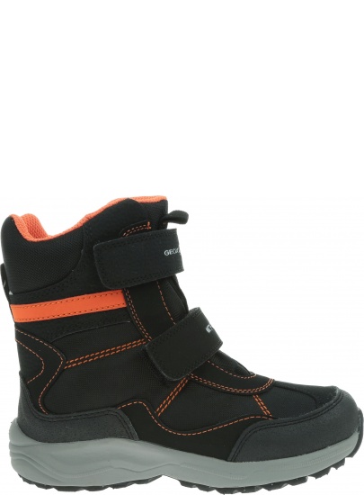 Śniegowce GEOX Alaska Wpf J847PE 004FU C0038 D Black/Orange