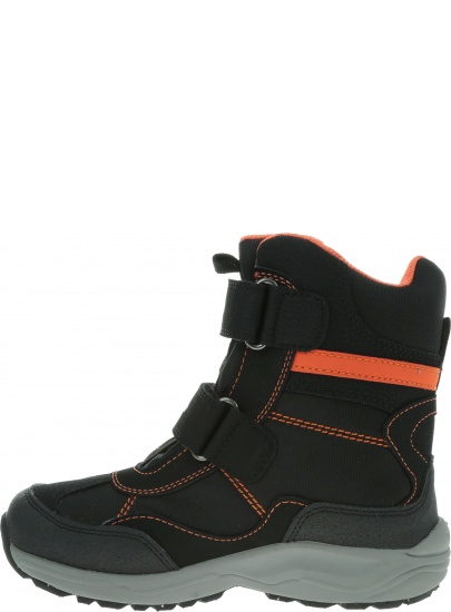 Śniegowce GEOX Alaska Wpf J847PE 004FU C0038 D Black/Orange
