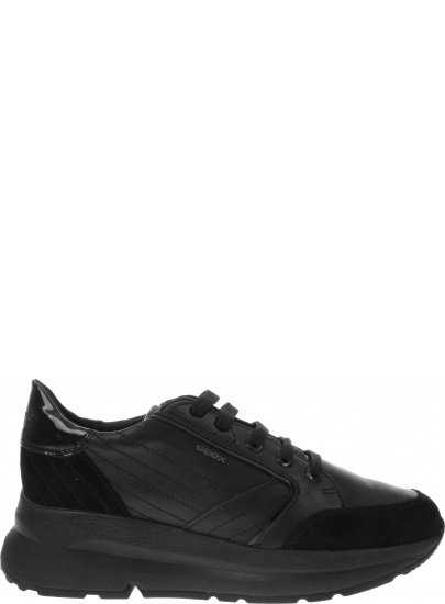Czarne Sneakersy GEOX D Backsie A D94FLA 08522 C9999 Black