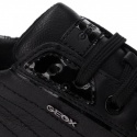 Czarne Sneakersy GEOX D Backsie A D94FLA 08522 C9999 Black