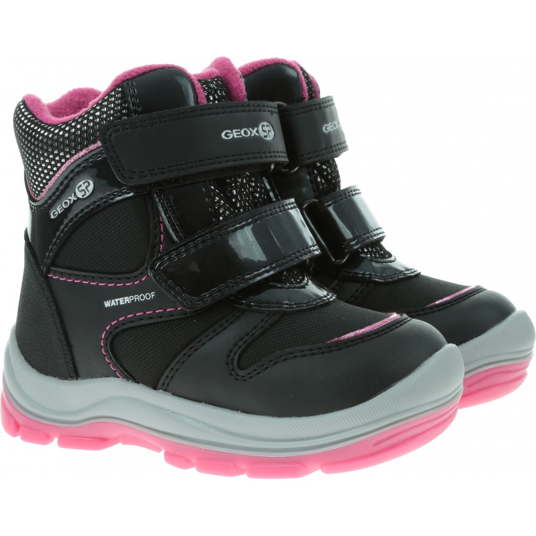 Śniegowce GEOX Trivor B943UA 0HIFU C9235 D Black/Fuchsia