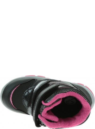 Śniegowce GEOX Trivor B943UA 0HIFU C9235 D Black/Fuchsia