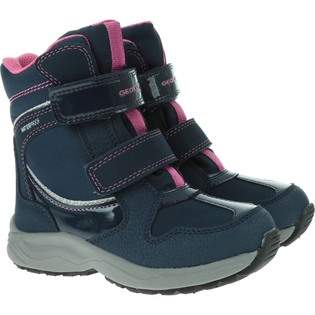 Śniegowce GEOX Alaska Wpf J948BA 050FU C4268 S Navy/Fuchsia