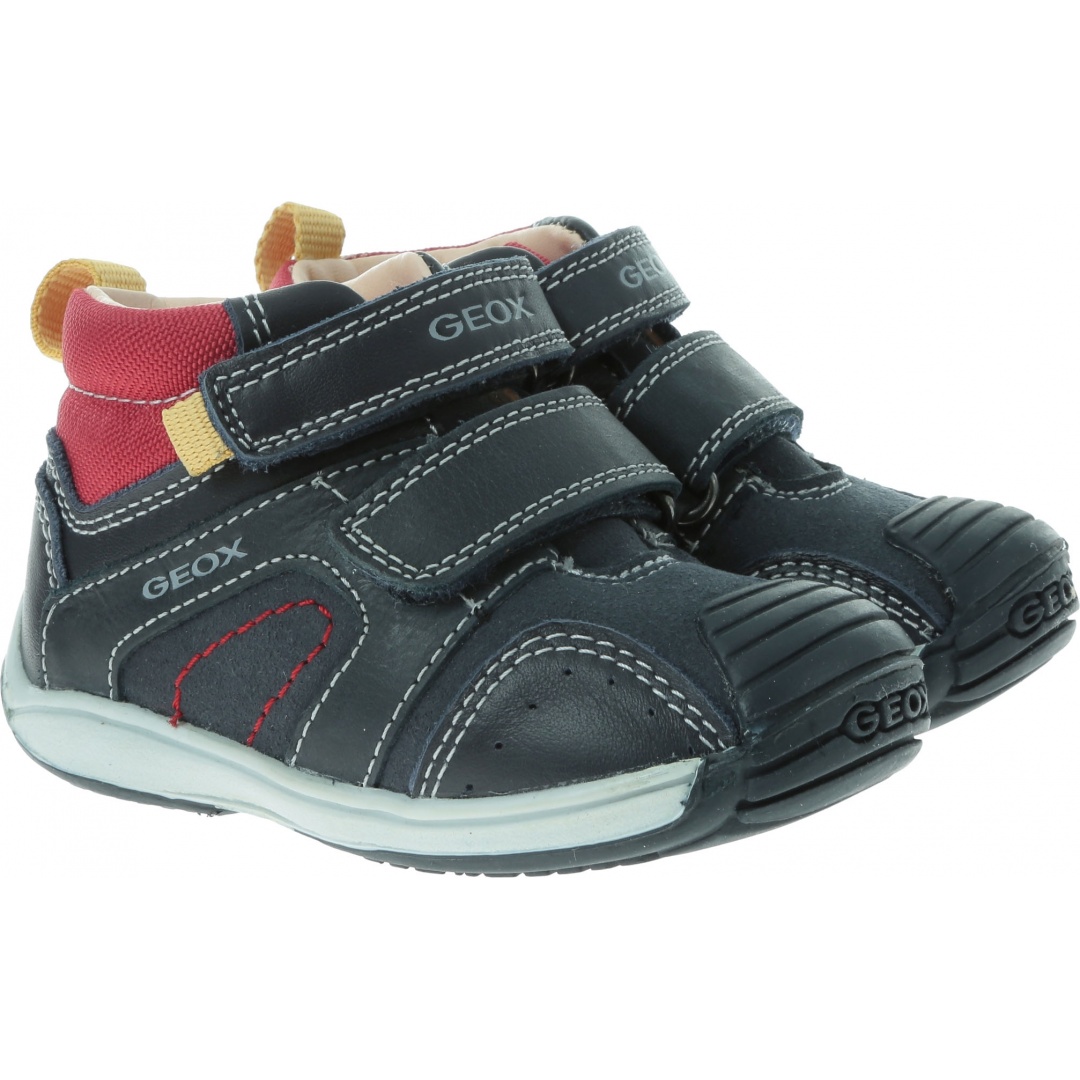 Trzewiki GEOX B Toledo B9446B 0AF85 C4075 Dk Navy/Red
