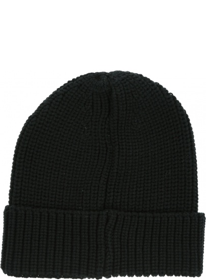 Czarna Czapka TOMMY JEANS Tjm Basic Flag Rib Beanie AM0AM05191 BDS