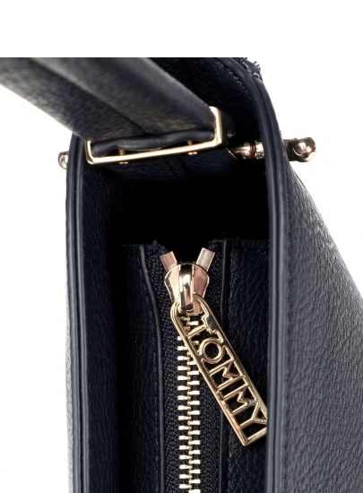 Granatowa Torebka TOMMY HILFIGER Th Core Hobo Corp AW0AW07306 CJM