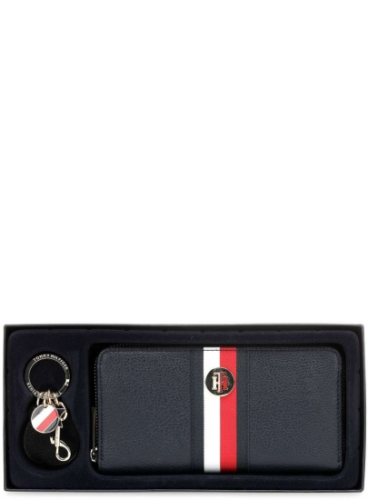 Zestaw upominkowy Portfel i Brelok TOMMY HILFIGER Th Core Lrg Za W Keyfob