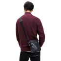Czarna Torba Męska Saszetka TOMMY HILFIGER Th Metro Mini Reporter
