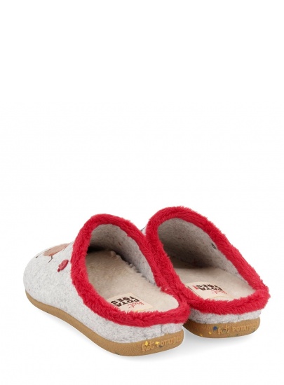 Kapcie Damskie Merry Christmas HOT POTATOES BY GIOSEPPO 57092 GREY
