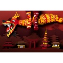 Kolorowe Skarpetki MANY MORNINGS ASIAN DRAGON