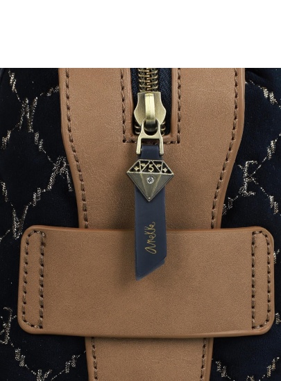 Torebka ANEKKE Couture Blue Textile 2 Handles Bag 29881-70