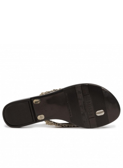 Czarne Japonki MELISSA Harmonic Chrome V Ad 32722 Black/Gold 50919