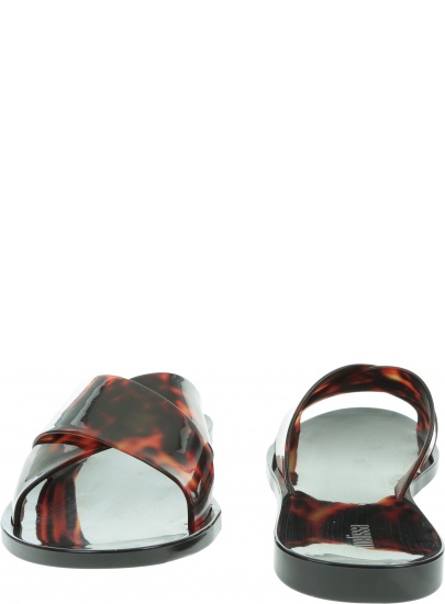 Czarne Klapki MELISSA Essential Slide Ad 32755 Black/Tortoise 52812