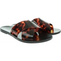 Czarne Klapki MELISSA Essential Slide Ad 32755 Black/Tortoise 52812