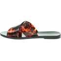 Czarne Klapki MELISSA Essential Slide Ad 32755 Black/Tortoise 52812