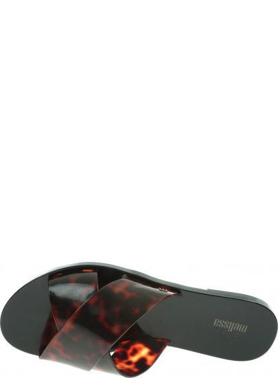 Czarne Klapki MELISSA Essential Slide Ad 32755 Black/Tortoise 52812