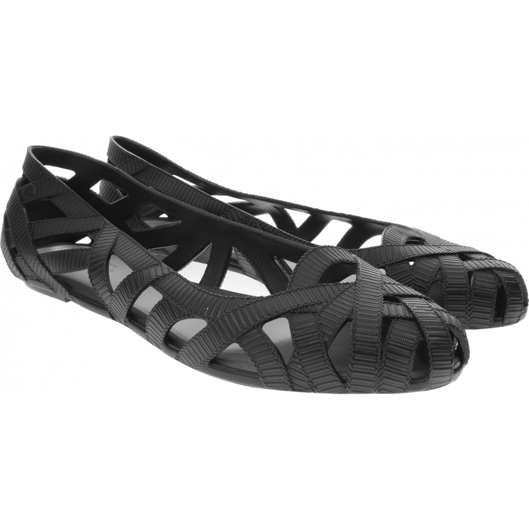 Czarne Baleriny MELISSA Jean + Jason Wu VII Ad 32288 Black 50804