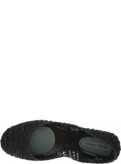 Czarne Balerinki MELISSA Campana Papel 31512 Black Glitter 52682