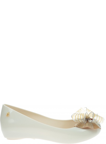 Beżowe Baleriny MELISSA Ultragirl Sweet XVIII 32716 Beige/Gold 50851