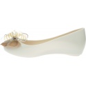 Beżowe Baleriny MELISSA Ultragirl Sweet XVIII 32716 Beige/Gold 50851