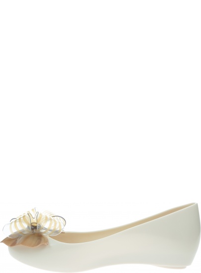 Beżowe Baleriny MELISSA Ultragirl Sweet XVIII 32716 Beige/Gold 50851