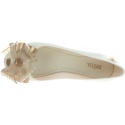 Beżowe Baleriny MELISSA Ultragirl Sweet XVIII 32716 Beige/Gold 50851