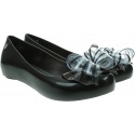 Czarne Baleriny MELISSA Ultragirl Sweet XVIII 32716 Black Glitter 52060