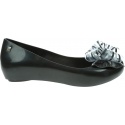 Czarne Baleriny MELISSA Ultragirl Sweet XVIII 32716 Black Glitter 52060