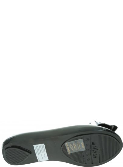 Czarne Baleriny MELISSA Ultragirl Sweet XVIII 32716 Black Glitter 52060