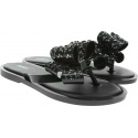 Czarne Japonki MELISSA Flip Flop Sweet Ad 32447 Black/Onix 52155