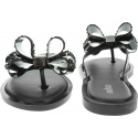 Czarne Japonki MELISSA Flip Flop Sweet Ad 32447 Black/Onix 52155