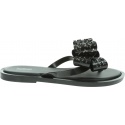 Czarne Japonki MELISSA Flip Flop Sweet Ad 32447 Black/Onix 52155