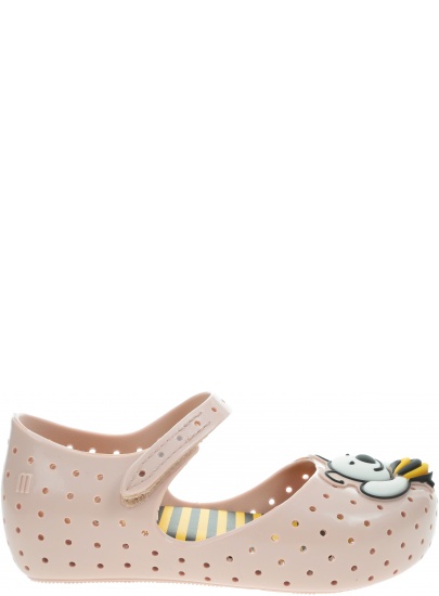 Balerinki z Pszczółką MINI MELISSA Furadinha 32748 Pink Yellow 53592