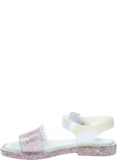 Sandały dziewczęce MELISSA Mar Sandal 32690 White/Glitter 53651