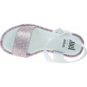 Sandały dziewczęce MELISSA Mar Sandal 32690 White/Glitter 53651