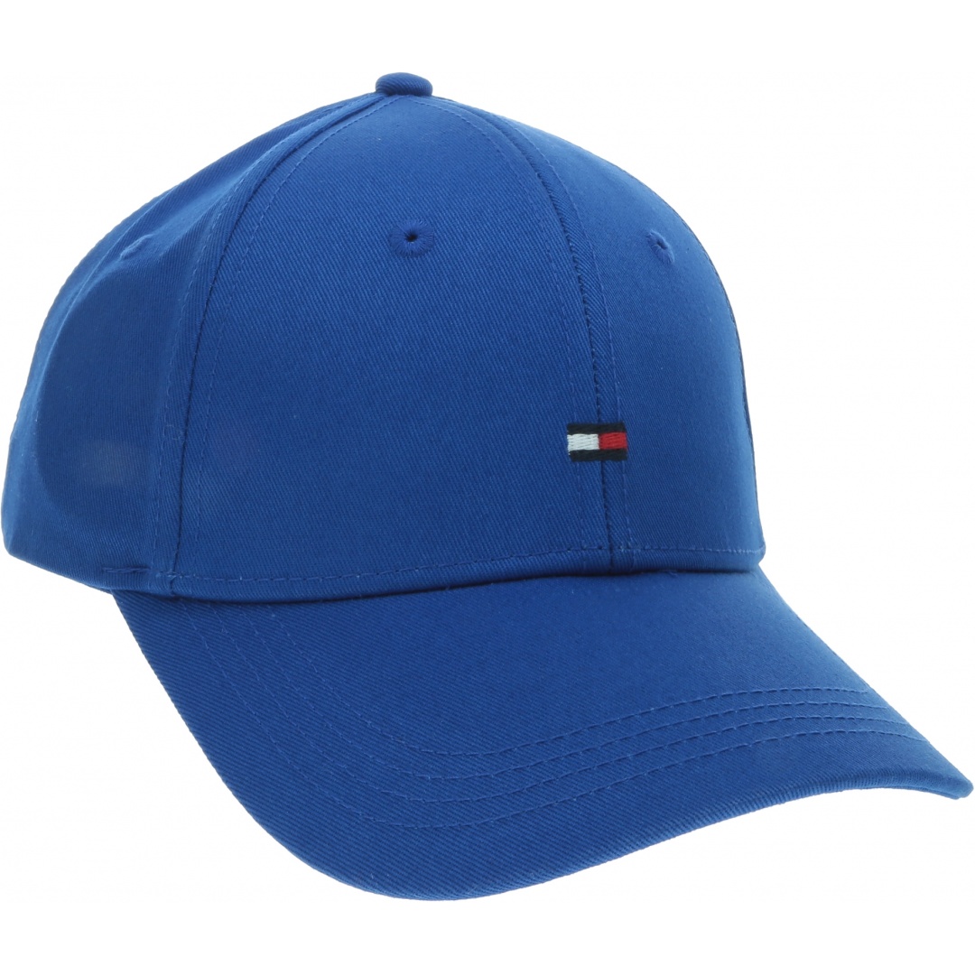 Niebieska Czapka z Daszkiem TOMMY HILFIGER Bb Cap AW0AW06573 421