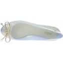 Perłowe Baleriny MELISSA Sweet Love Ad 32848 Pearl White 50891 5
