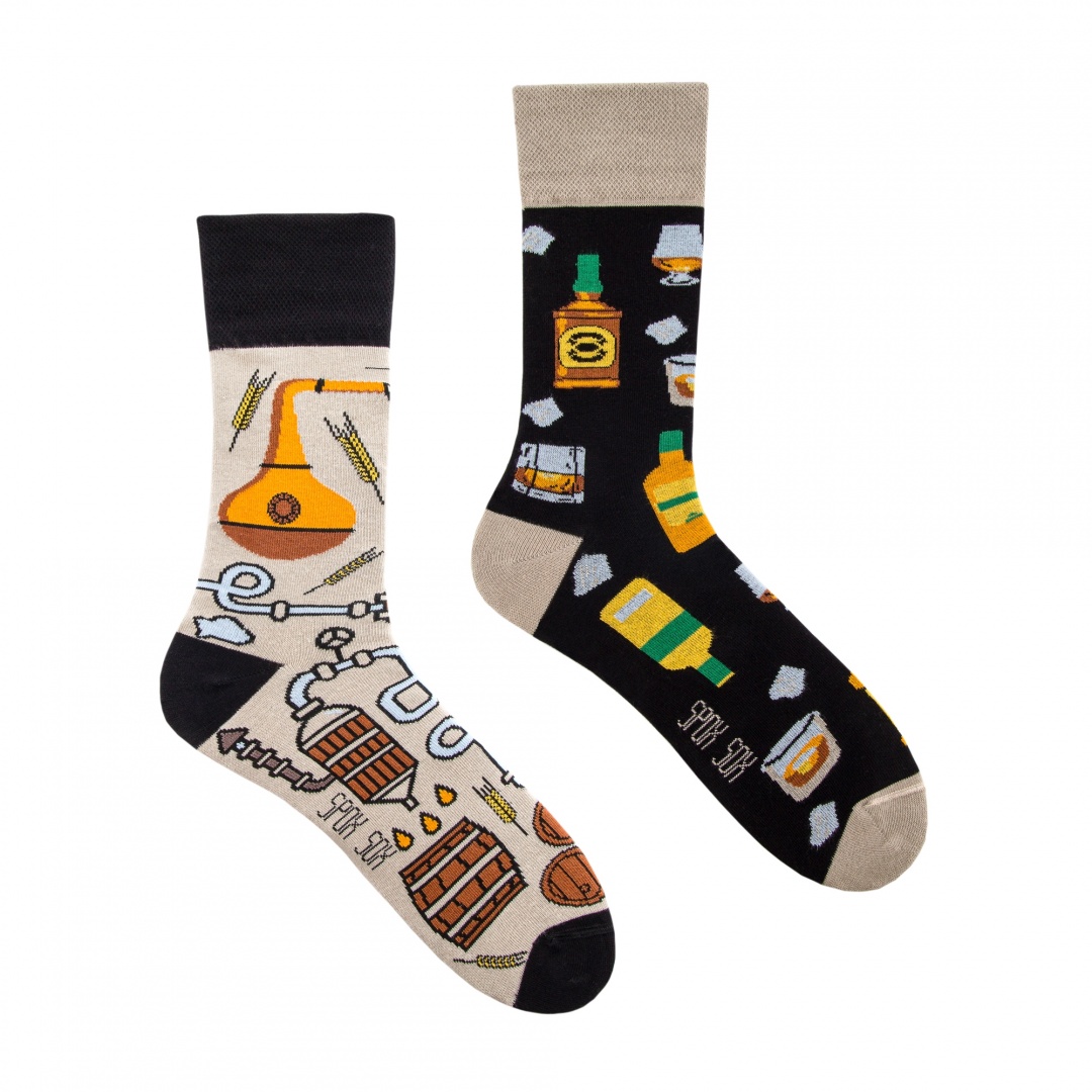 Kolorowe Skarpetki SPOX SOX Whisky
