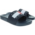 Klapki Damskie TOMMY HILFIGER Tommy Jeans Flag Pool Slide EN0EN00474 C87