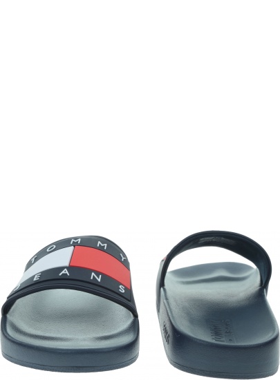 Klapki Damskie TOMMY HILFIGER Tommy Jeans Flag Pool Slide EN0EN00474 C87