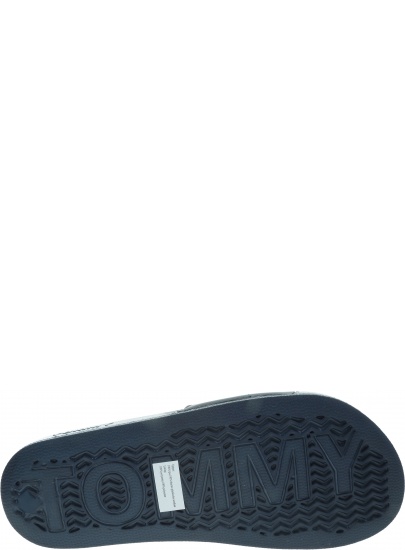 Klapki Damskie TOMMY HILFIGER Tommy Jeans Flag Pool Slide EN0EN00474 C87