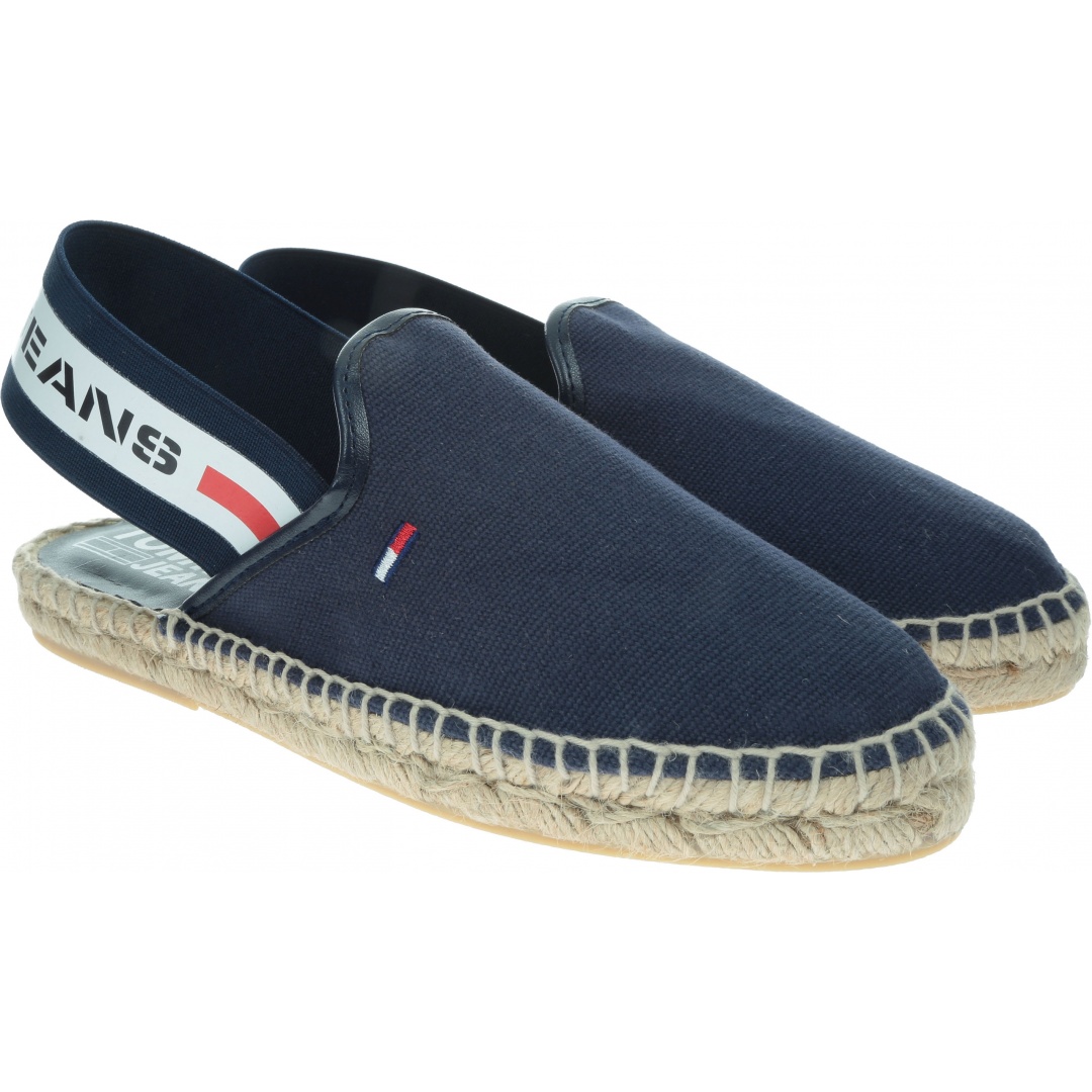Espadryle Damskie TOMMY HILFIGER Chunky Tape Slingback Espadrille