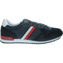 Sneakersy Męskie TOMMY HILFIGER Iconic Material Mix Runner FM0FM02667 DW5