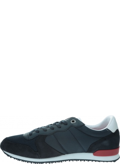 Sneakersy Męskie TOMMY HILFIGER Iconic Material Mix Runner FM0FM02667 DW5