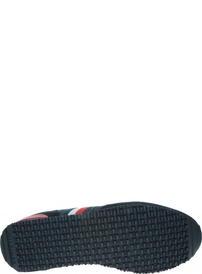 Sneakersy Męskie TOMMY HILFIGER Iconic Material Mix Runner FM0FM02667 DW5